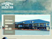 Tablet Screenshot of oceansandsbeachinn.com